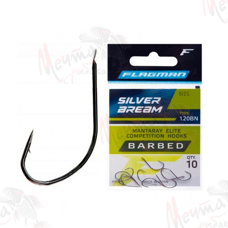 Крючок "FLAGMAN" Silver Bream #12