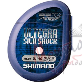 Леска "SHIMANO" UltegraSilkshok d-0.12, 50 м.
