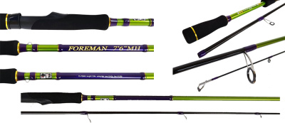 СПИННИНГ "CHAMPION" FOREMAN 862MH #10-42g